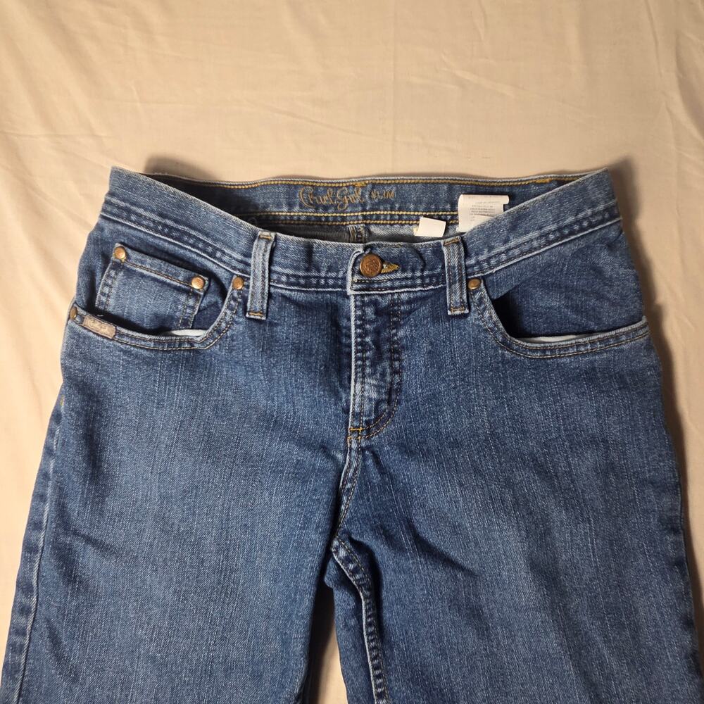 Cruel Girl Slim Fit Bootcut Jeans Womens Size 7 Regular Western Y2K Rodeo - Picture 2 of 5